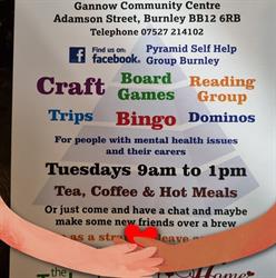 Pyramid Self Help Group, Burnley opening hours