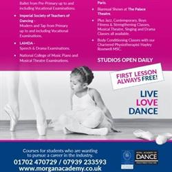 The Morgan Academy Of Performing Arts, Rochford opening hours