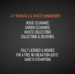 G P Removals & Waste Management, Hartshorne opening hours