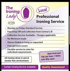 The Ironing Lady, Leighton Buzzard opening hours