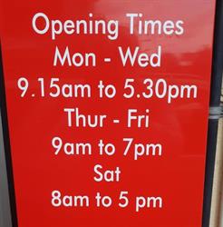 The Turkish Barber, Perry St Dungannon, opening hours