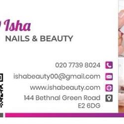 Isha Nails & Beauty shorditch, London opening hours