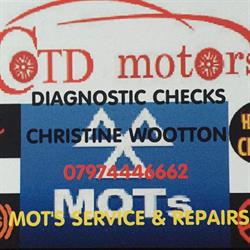 CTD MOTORS Ltd, Alsager opening hours