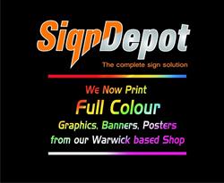 Sign Depot, Warwick opening hours