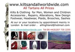 Kilts and all worldwidecom, London opening hours