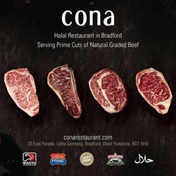 Cona Restaurant, Bradford opening hours