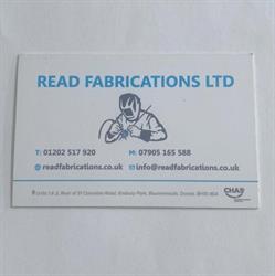 Read Fabrications Ltd, Bournemouth opening hours