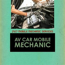 A V Car Mobile Mechanic Stoke-on-Trent, opening hours